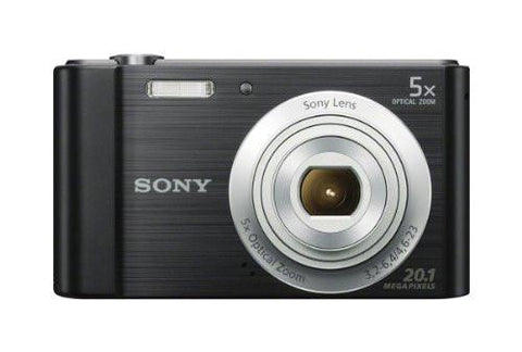 Sony W800/B 20.1 MP Digital Camera (Black)  - T