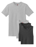 Hanes Men's ComfortSoft T-Shirt (Pack of 4)  - Ninja