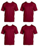 Fruit of the Loom Men\\'s 4-Pack Pocket Crew-Neck T-Shirt - Colors May Vary  - T