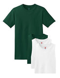 Hanes Men's ComfortSoft T-Shirt (Pack of 4)  - Ninja