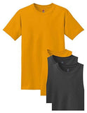 Hanes Men's ComfortSoft T-Shirt (Pack of 4)  - Ninja