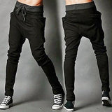 MENS CASUAL JOGGER DANCE SPORTWEAR HAREM PANTS SLACKS TROUSERS SWEATPANTS  - T