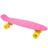 New Retro Classic Cruiser Style Skateboard Complete Deck Plastic Skate Board 12  - T