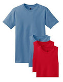 Hanes Men's ComfortSoft T-Shirt (Pack of 4)  - Ninja