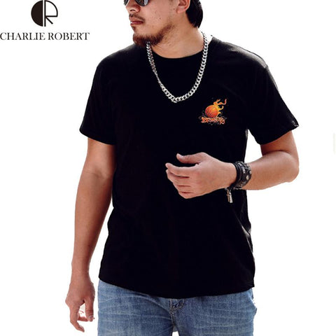 2016 Mens Summer T-Shirt Super Plus Size Cloth Printing Tshirt Homme Hip Hop Top Quality Wholesale Fashion T-shirt 8Colors  - T