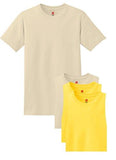 Hanes Men's ComfortSoft T-Shirt (Pack of 4)  - T