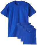 Hanes Men's ComfortSoft T-Shirt (Pack of 4)  - Ninja