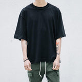 Wholesale Price Oversized T Shirt Homme Kanye WEST Clothes T-shirt Hip Hop Tshirt Streetwear Mens T Shirts For Hipster  - T