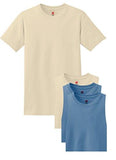 Hanes Men's ComfortSoft T-Shirt (Pack of 4)  - Ninja