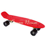 New Retro Classic Cruiser Style Skateboard Complete Deck Plastic Skate Board 12  - T