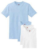 Hanes Men's ComfortSoft T-Shirt (Pack of 4)  - Ninja