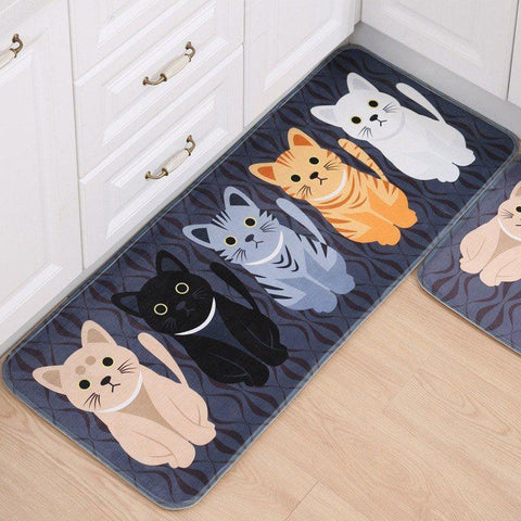 Cat Floor Mat  - T