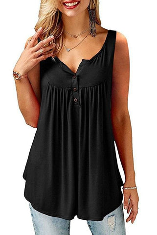 Sexy Womens Summer Sleeveless Vest T Shirt Blouse Ladies Tops Plus Size  - T